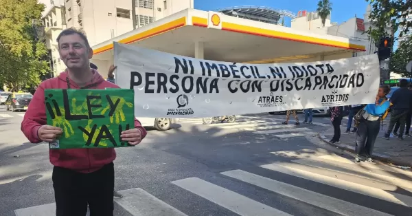 Este jueves realizarán en San Lorenzo una movilización por la Ley de Emergencia en Discapacidad
