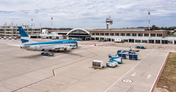 Este lunes cierran la pista del Aeropuerto de Rosario para realizar tareas de mantenimiento