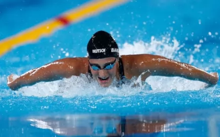 Virginia Bardach quedó eliminada en los 400 metros combinados de natación
