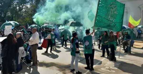 Detuvieron a referentes de ATE y Amsafe por las protestas contra la reforma provisional