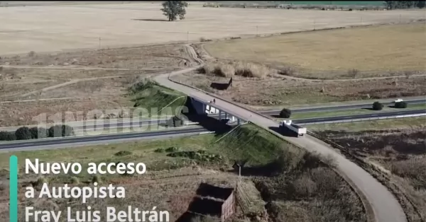 Licitarán por segunda vez el acceso a la Autopista en Fray Luis Beltrán