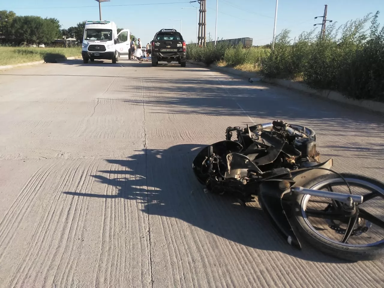 Falleció un motociclista en un accidente en Beltrán