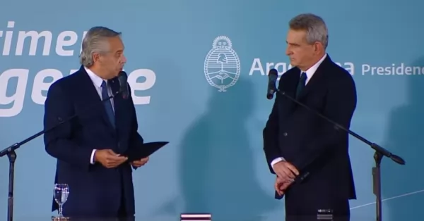 Agustín Rossi juró como nuevo jefe de Gabinete