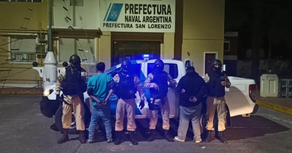 Seis kilos de marihuana secuestrados y dos detenidos tras allanamientos en San Lorenzo