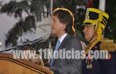 Amado Bodou estuvo presente en los actos del 3 de febrero