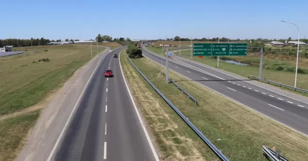 Anuncian corte total en Autopista Rosario - Santa Fe a la altura de San Lorenzo