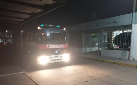 Susto en una clínica de Bermúdez: un cortocircuito provocó un principio de incendio