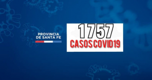 Santa Fe confirmó 1757 casos nuevos de Covid19
