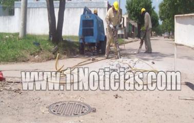 Acondicionan desagüe cloacal para camiones atmosféricos.