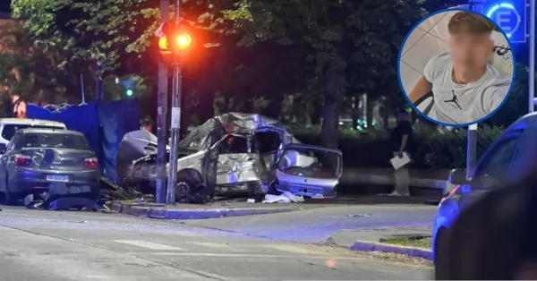 Crimen al volante en Rosario: López habría discutido y perseguido a un motociclista antes del choque fatal 