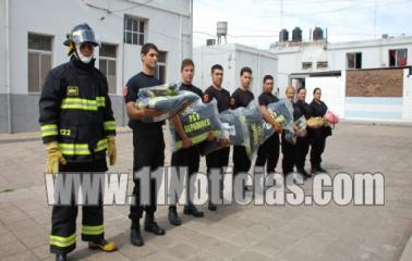 Se presentaron equipos de protección contra el fuego para Bomberos Zapadores de San Lorenzo