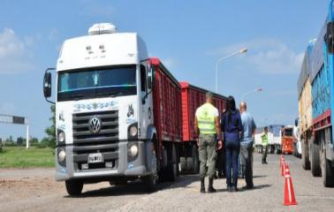 Controles de fosfina en camiones  