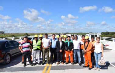 Quedó inaugurado el nuevo Puente de Carcarañá