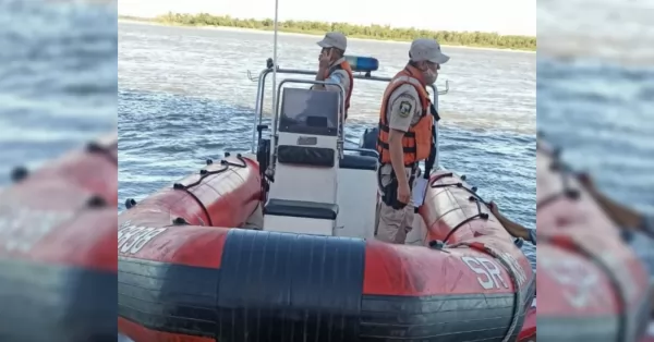 San Lorenzo: continúa la búsqueda de un joven que desapareció en el río