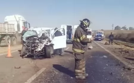 Accidente fatal: El humo en la autopista se cobró dos vidas