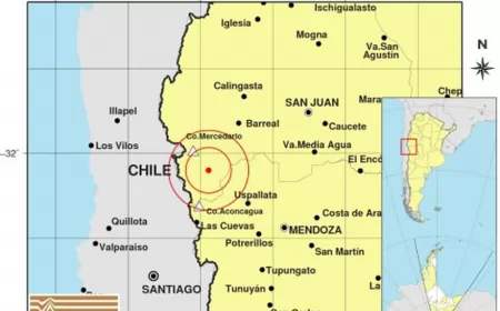 Un fuerte sismo hizo temblar a Mendoza, San Juan y La Rioja
