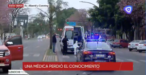 Por un accidente, Beltrán y Bermúdez se quedaron sin ambulancia del Sies