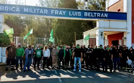 Trabajadores reclaman que se reactive la producción en Fabricaciones Militares de Fray Luis Beltrán