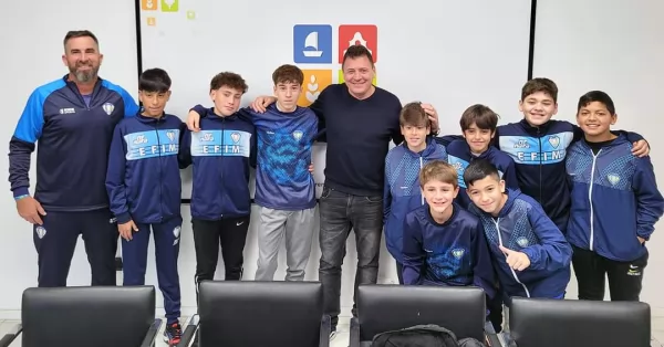 San Lorenzo: La Escuela de Fútbol Islas Malvinas jugará la Copa Continental en Chile