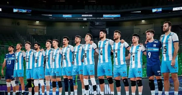 La albiceleste de Voley se clasificó a los octavos del Mundial 