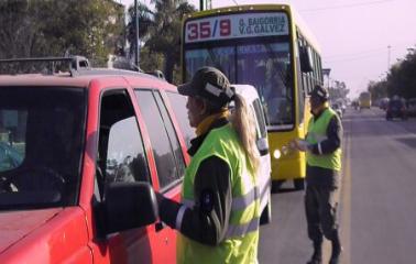 La GUM realiza operativos de educación vial  en Capitán Bermúdez