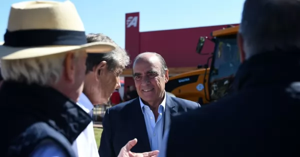 Francos: “En Expoagro vemos un gran optimismo y confianza en el futuro del país”