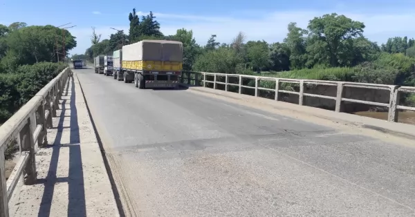 El lunes comienzan las obras en el Puente de Ruta 11 y habrá paso alternado de vehiculos