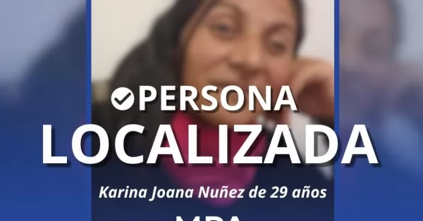 Hallaron a Karina Nuñez, la mujer que estaba desaparecida en Totoras