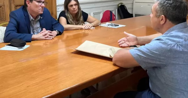 Fiorenza se reunió con el ministro de educación para ultimar detalles sobre la construcción de la escuela técnica 