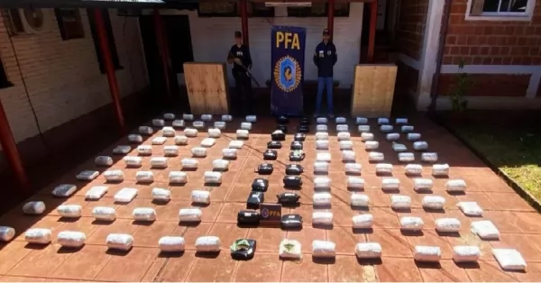 La PFA secuestró marihuana oculta en encomiendas en Misiones 