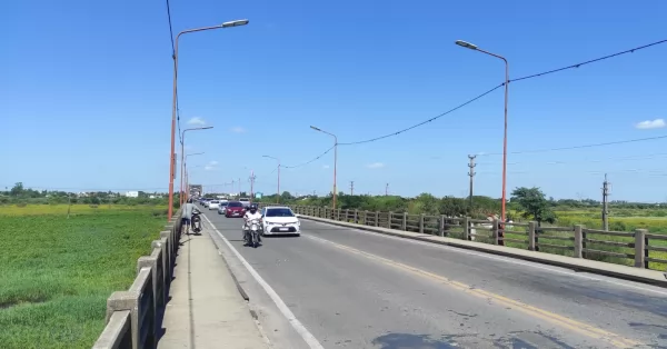 Vialidad finalizó la obra de reparación del puente carretero 