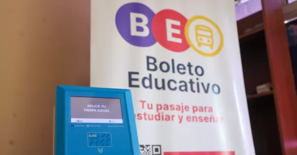 Boleto Educativo 2025: “Ya hay más de 80.000 inscriptos en menos de 24 horas”