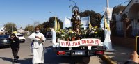 Bermúdez: se realizó una caravana en honor a San Roque