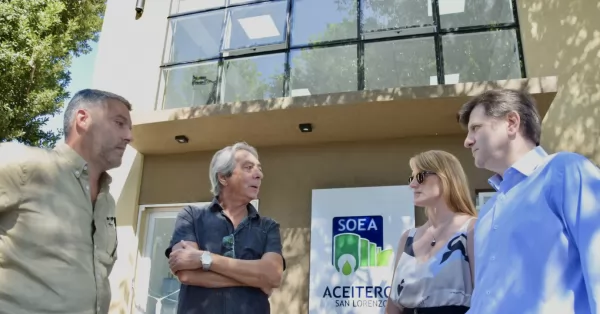 Aceiteros inauguró un nuevo edificio gremial con consultorios médicos en San Jerónimo Sud