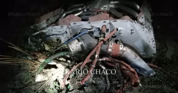 Chaco: cinco personas murieron tras robar una avioneta y precipitarse a tierra