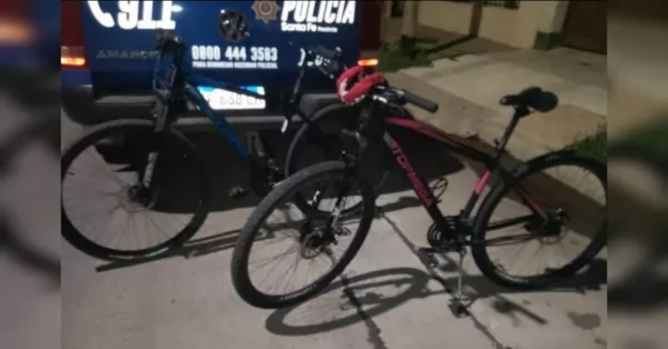 Un hombre de San Lorenzo evitó que le robaran las bicicletas a su vecino