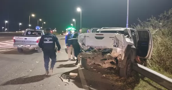 El intendente de un pueblo de Córdoba sufrió un grave accidente automovilístico 