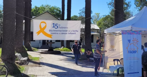 Se llevó adelante una jornada de concientización por el día de lucha contra el cáncer infantil