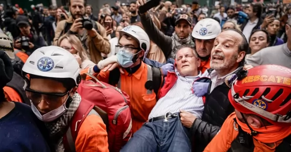 Ley Bases: diputados nacionales fueron reprimidos en la plaza del Congreso cuando se manifestaban