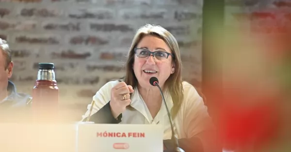 Mónica Fein fue reelecta como presidenta del Partido Socialista