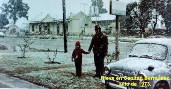 Las fotos y anécdotas de la última vez que nevó en la región hace 51 años