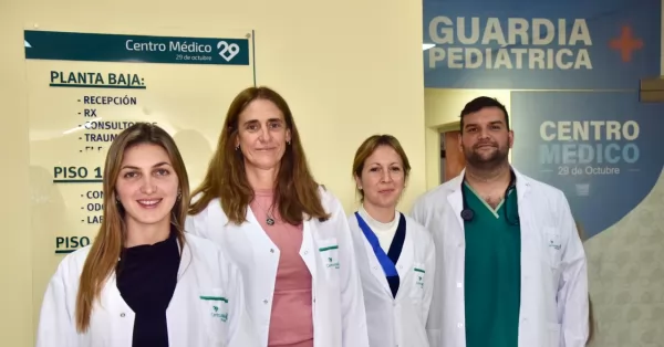 Guardia pediátrica: El Centro Médico Aceitero incorporó más pediatras por la alta demanda