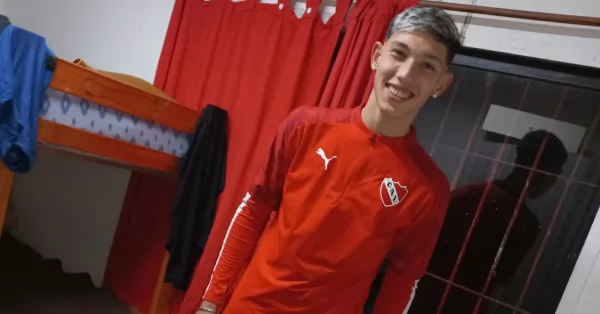 El sanlorencino Nahuel Junco debutó en Independiente de Avellaneda