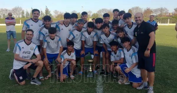 La Liga Sanlorencina se consagró campeona de la copa de plata con el SUB14