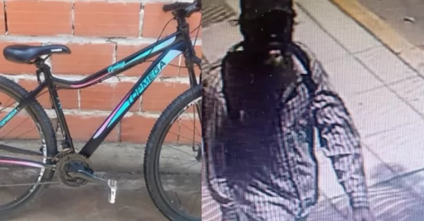 Robaron una bicicleta a plena luz del día cerca de la comisaría en San Lorenzo