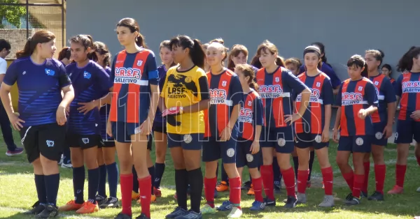 La Liga Sanlorencina participó del encuentro de selecciones Sub-14 femenino de ligas