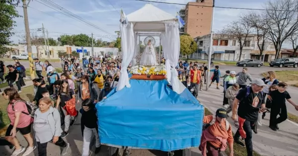 El domingo 26 de mayo se realizará la Peregrinación Rosario - San Lorenzo