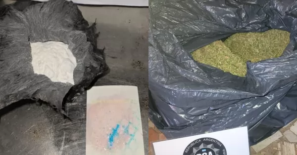 La PSA desbarató una banda narco en Misiones: cinco detenidos y casi 80 kilos de marihuana secuestrados