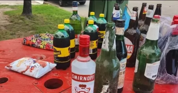 San Lorenzo: robaron botellas de bebidas alcohólicas y una leche chocolatada