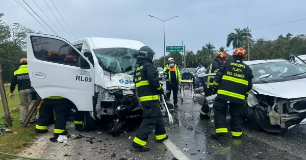 Cinco turistas argentinos murieron en México tras un accidente de tránsito